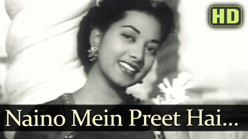 Nainon Mein Preet Hai Lyrics - Veena | Murad | Raj Kapoor | Suraiya Jamaal Sheikh (Suraiya)
