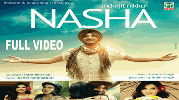 Nasha Lyrics - Harmeen Kaur | Inderjit Nikku