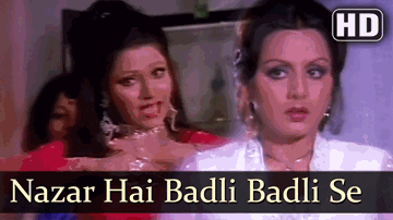 Nazar Hai Badli Badli Si Lyrics - Vinod Khanna | Bindu | Neetu Singh | Asha Bhosle | Mohammed Rafi