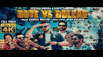 Note Vs Dollar (Title) Lyrics - Gavy Sandhu | Yeeshu Arora