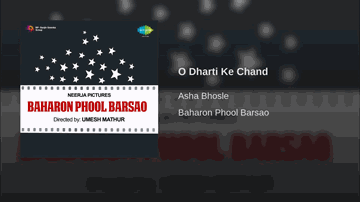 O Dharti Ke Chand Lyrics - Tamanna | Rani | Aslam Pervez | Asha Bhosle