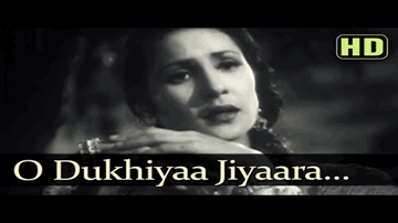 o dukhiyaa jiyaara tose nainaa Lyrics - Saigal | Khursheed | Mubarak