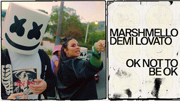Ok Not To Be Ok Lyrics - Demi Lovato | Marshmello