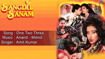 One Two Three Lyrics - Salman Khan | Manisha Koirala | Kader Khan | Amit Kumar