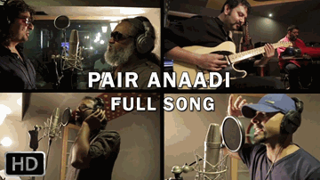 Pair Anaadi Lyrics - Amit Sial | Anshuman Jha | Asif Basra | Abbas Tyrewala | Agnee (Band)
