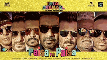 Paisa Yeh Paisa Lyrics - Ajay Devgn | Riteish Deshmukh | Arshad Warsi | Arpita Chakraborty | Dev Negi