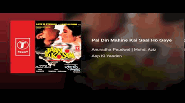 Pal Din Mahine Kai Saal Ho Gaaye Lyrics - Anuradha Paudwal | Mohammed Aziz