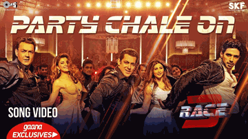 Party Chale On Lyrics - Salman Khan | Anil Kapoor | Jacqueline Fernandez | Iulia Vantur | Mika Singh