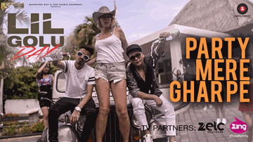 Party Mere Ghar Pe (Title) Lyrics - Lil Golu | Dr. Love