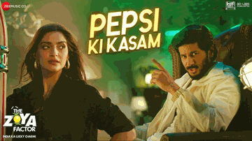Pepsi Ki Kasam Lyrics - Sonam Kapoor | Dulquer Salmaan | Sanjay Kapoor | Benny Dayal