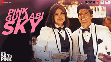 Pink Gulabi Sky Lyrics - Zaira Wasim | Priyanka Chopra | Farhan Akhtar | Jonita Gandhi | Shashwat Singh