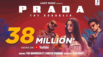 Prada Lyrics - the doorbeen | shreya sharma