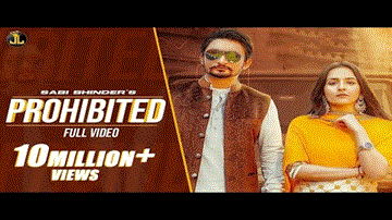 Prohibited Lyrics - Sabi Bhinder | Gurlej Akhtar | Punjabi Song