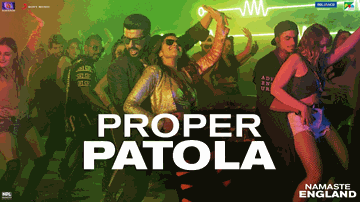 Proper Patola Lyrics - Arjun Kapoor | Parineeti Chopra | Yasser Desai | Diljit Dosanjh | Badshah