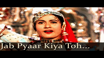 pyaar kiyaa to Daranaa kyaa jab pyaar kiyaa to Daranaa kyaa Lyrics - Dilip Kumar | Madhubala | Ajit | Lata Mangeshkar