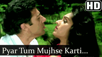Pyar Tum Mujhse Karti Ho Lyrics - Raj Babbar | Sunny Deol | Amrish Puri | Amit Kumar | Janki