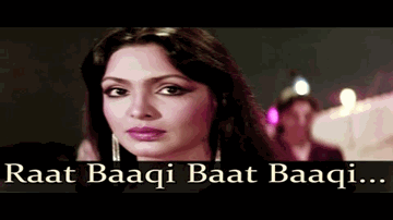 Raat Baaqi Baat Baaqi Hona Hai Jo Lyrics - Amitabh Bachchan | Shashi Kapoor | Parveen Babi | Asha Bhosle