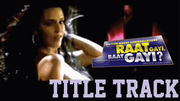 Raat Gayi Baat Gayi (Title) Lyrics - Vinay Pathak | Neha Dhupia | Rajat Kapoor | Ankur Tewari | Anushka Manchanda