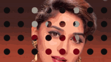 Raat Ke Baarah Baje Lyrics - Madhuri Dixit | Sharat Saxena | Nutan | Alka Yagnik | Amit Kumar