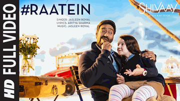 RAATEIN Lyrics - Ajay Devgan | Jasleen Royal