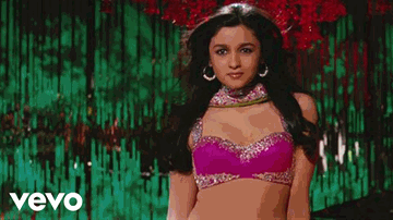 RADHA Lyrics - Alia Bhatt | Varun Dhawan | Rishi Kapoor | Shreya Ghoshal | Udit Narayan