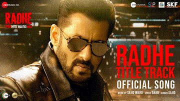 Radhe Title Track Lyrics - Sajid