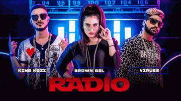 RADIO Lyrics - Brown Gal | King Kazi