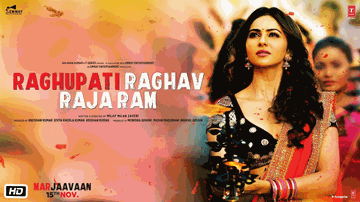 Raghupati Raghav Raja Ram Lyrics - Rakul Preet Singh | Tara Sutaria | Sidharth Malhotra | Palak Muchhal