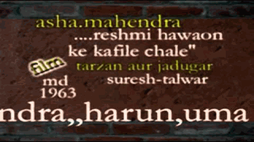 Reshmi Ghatao Ke Lyrics - Chitra | Indira | Azad | Asha Bhosle