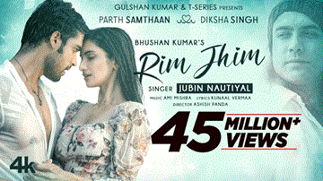 Rim Jhim Lyrics - Parth Samthaan | Diksha Singh | Jubin Nautiyal