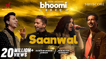 Saanwal Lyrics - Sukhwinder Singh | Nikhita Gandhi