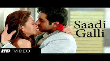 SADI GALI AAJA Lyrics - Ayushmann Khurrana | Evelyn Sharma | Kunaal Roy Kapur | Neeti Mohan