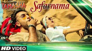 SAFARNAMA Lyrics - Deepika Padukone | Ranbir Kapoor | Lucky Ali