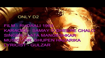 samay o dhiire chalo, bujh ga_ii raah se chhaaNv Lyrics - Raj Babbar | Dimple Kapadia | Rakhee | Lata Mangeshkar | Asha