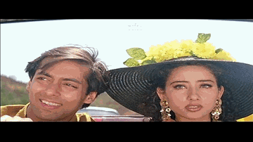 Sanam Sangdil Sanam Lyrics - Salman Khan | Manisha Koirala | Kader Khan | Amit Kumar