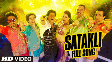 Satakli Lyrics - Deepika Padukone | Shahrukh Khan | Abhishek Bachchan | Sukhwinder Singh
