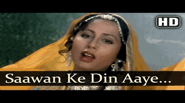 Sawan Ke Din Aaye Lyrics - Naseeruddin Shah | Amol Palekar | Amrish Puri | Bhupinder | Preeti Sagar