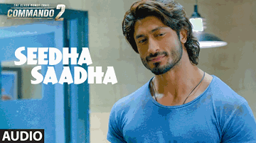 SEEDHA SAADHA Lyrics - Adah Sharma | Vidyut Jamwal | Amit Mishra