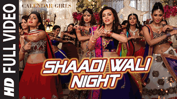 Shaadi Wali Night Lyrics - Aditi Singh Sharma