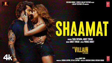 शामत Shaamat Lyrics - John Abraham | Arjun Kapoor | Disha Patani | Ankit Tiwari | Tara Sutaria