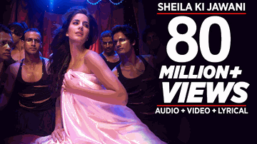 Sheila Ki Jawani Lyrics - Akshay Kumar | Katrina Kaif | Sunidhi Chauhan | Vishal Dadlani