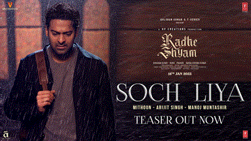 Soch Liya Lyrics - Prabhas | Pooja Hegde | Arijit Singh