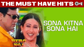 Sona Kitna Sona Hai - Tu Mera Hero Number One Lyrics - Govinda | Paresh Rawal | Shakti Kapoor | Udit Narayan | Poornima