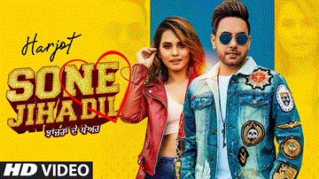 Sone Jiha Dil Lyrics - Harjot | Punjabi Song