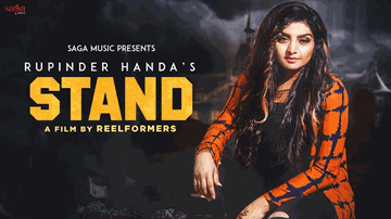 STAND Lyrics - Rupinder Handa | Aarushi Sharma