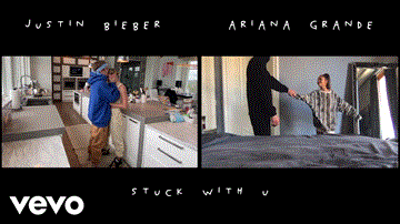 Stuck With U Lyrics - Ariana Grande | Justin Bieber