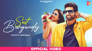 Suit Burgundy Lyrics - Shivjot | Neha Malik | Punjabi Song
