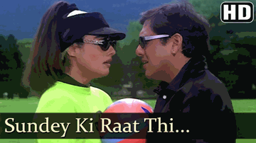 Sunday Ki Raat Thi Lyrics - Govinda | Aruna Irani | Shakti Kapoor | Kumar Sanu | Sapna Mukherjee