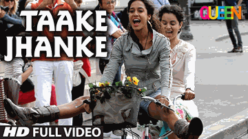 Taake Jhanke Lyrics - Lisa Haydon | Raj Kumar Rao | Kangna Ranaut | Arijit Singh