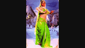 Tanak Dhin Ta Lyrics - Sridevi | Amrish Puri | Chiranjeevi | Amit Kumar | Kavita Krishnamurthy